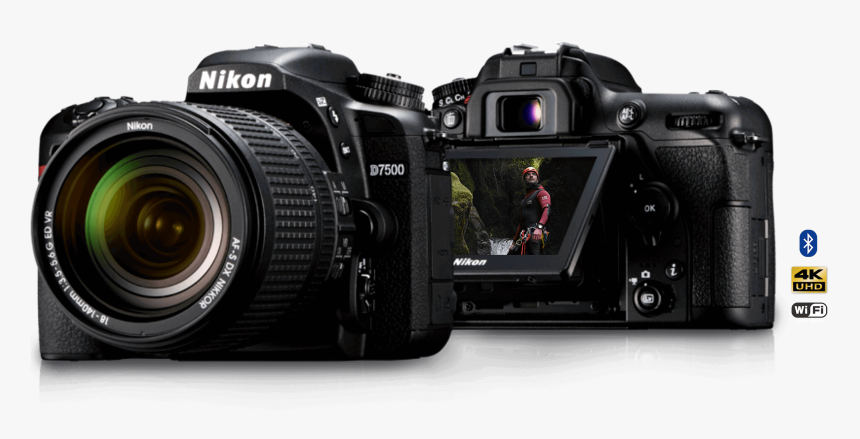 Nikon Dslr Comparison - Camera Nikon Images Png, Transparent Png