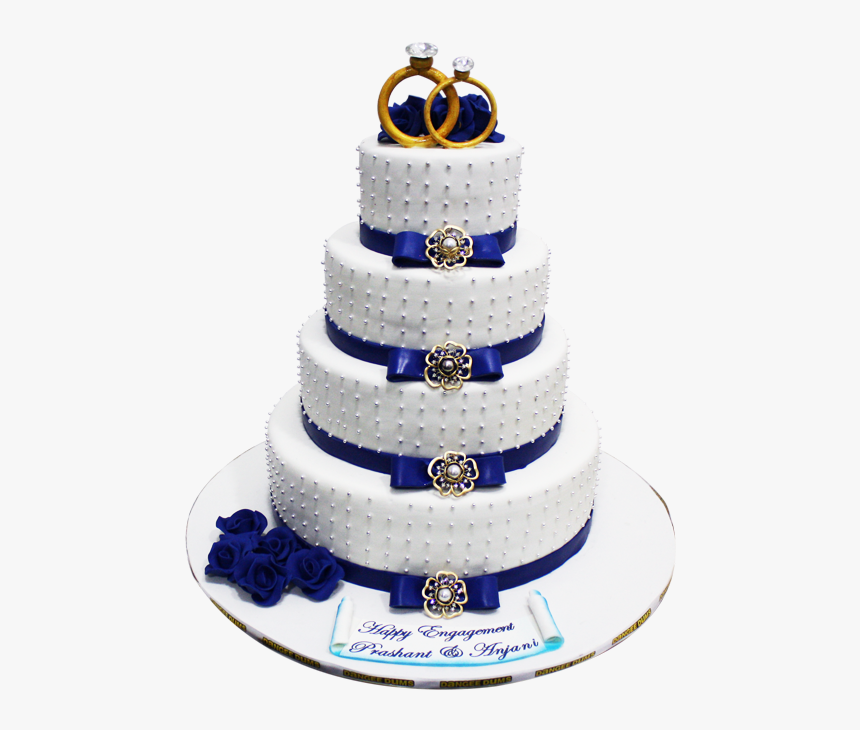 Engagement Two Layer Cake, HD Png Download