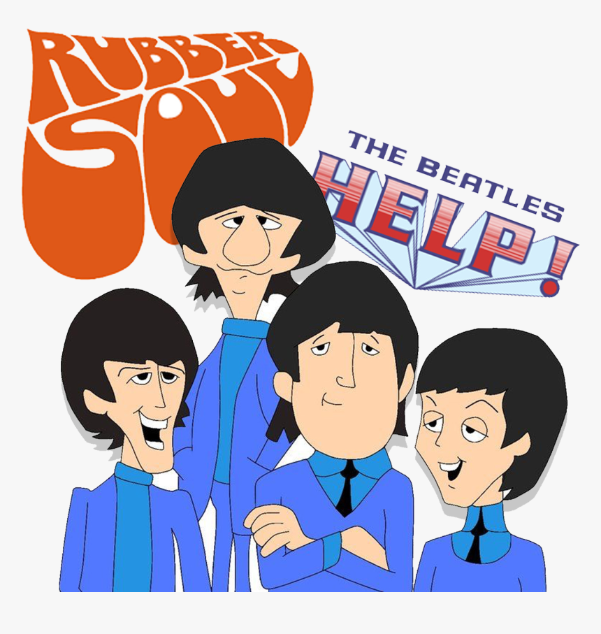 Beatles Cartoon, HD Png Download