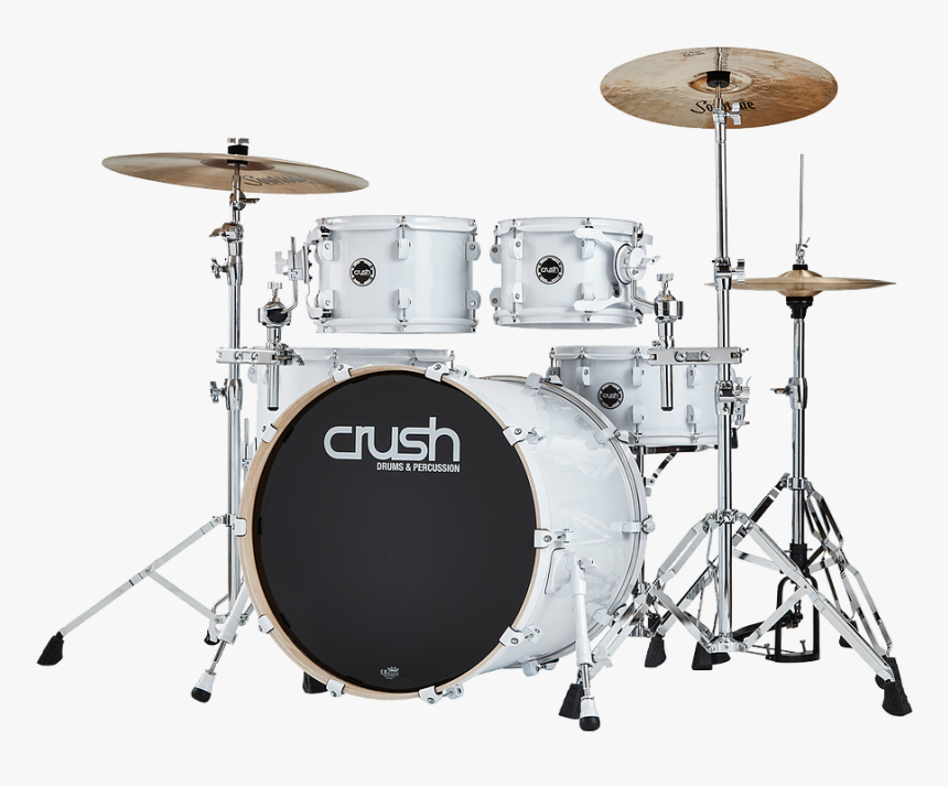 Crush Chameleon 5pc Drum Set W/ Zildjian Planet Z Cym - Crush Drums, HD Png Download