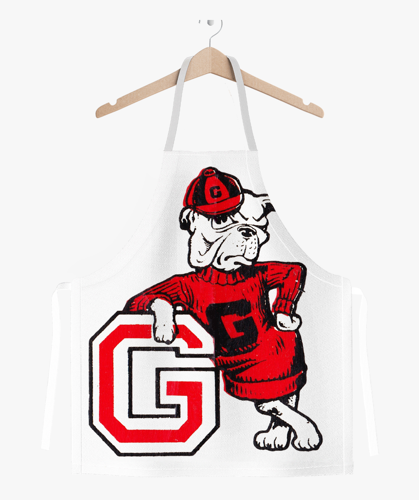 1950 S Vintage Georgia Bulldog ﻿classic Sublimation - Vintage Georgia Bulldogs Logo, HD Png Download