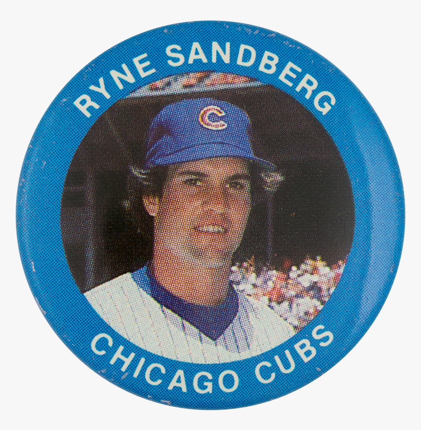 Ryne Sandberg Chicago Cubs Sports Button Museum - Emblem, HD Png Download