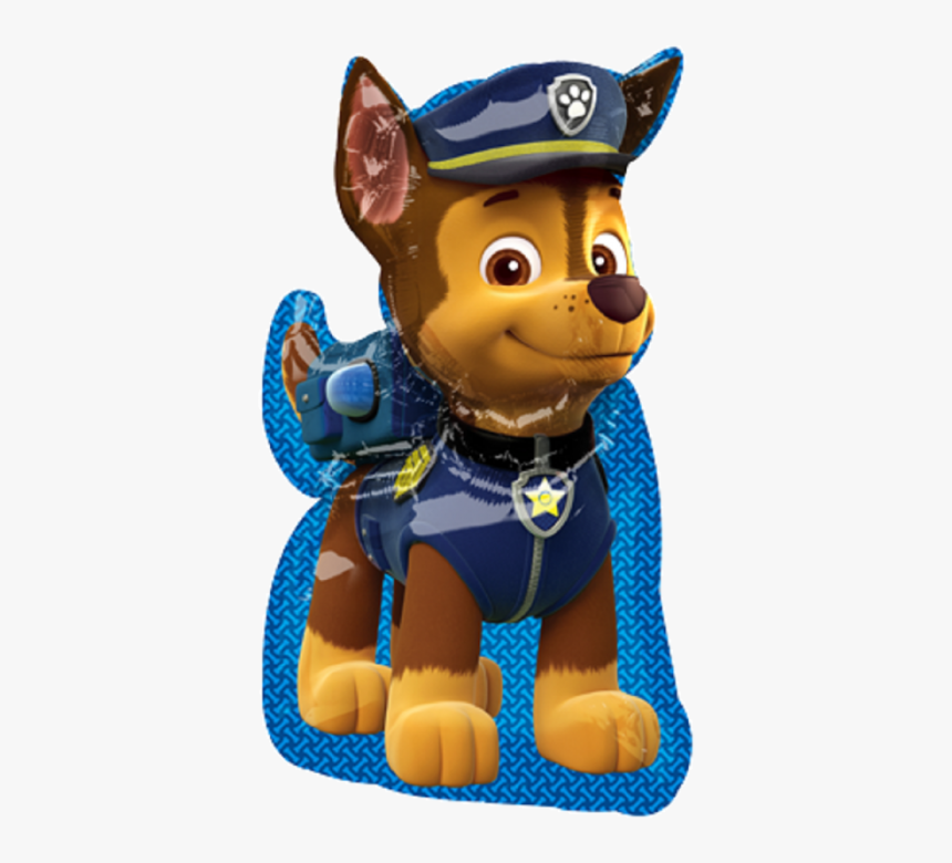 Transparent Chase Paw Patrol Png - Chase Paw Patrol Balloon, Png Download