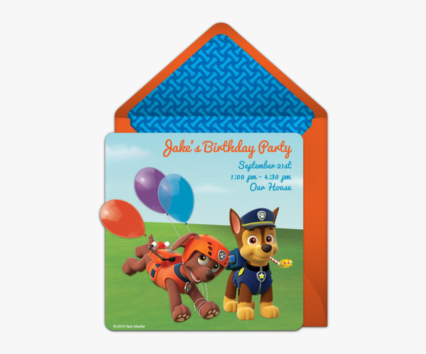 Save The Date Paw Patrol, HD Png Download