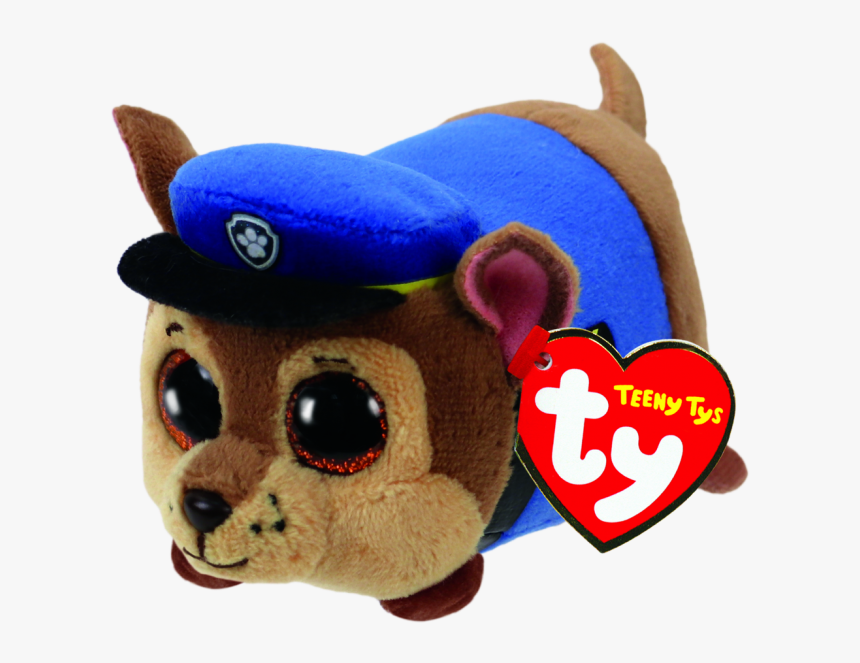 Paw Patrol Chase The Shepherd Dog 
 Title Paw Patrol - Teeny Tys Paw Patrol, HD Png Download