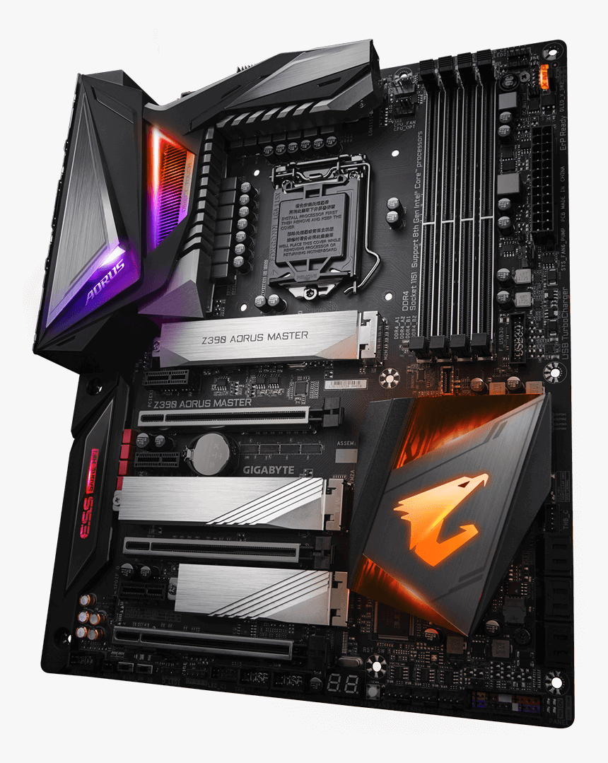 Gigabyte Z390 Aorus Elite, HD Png Download