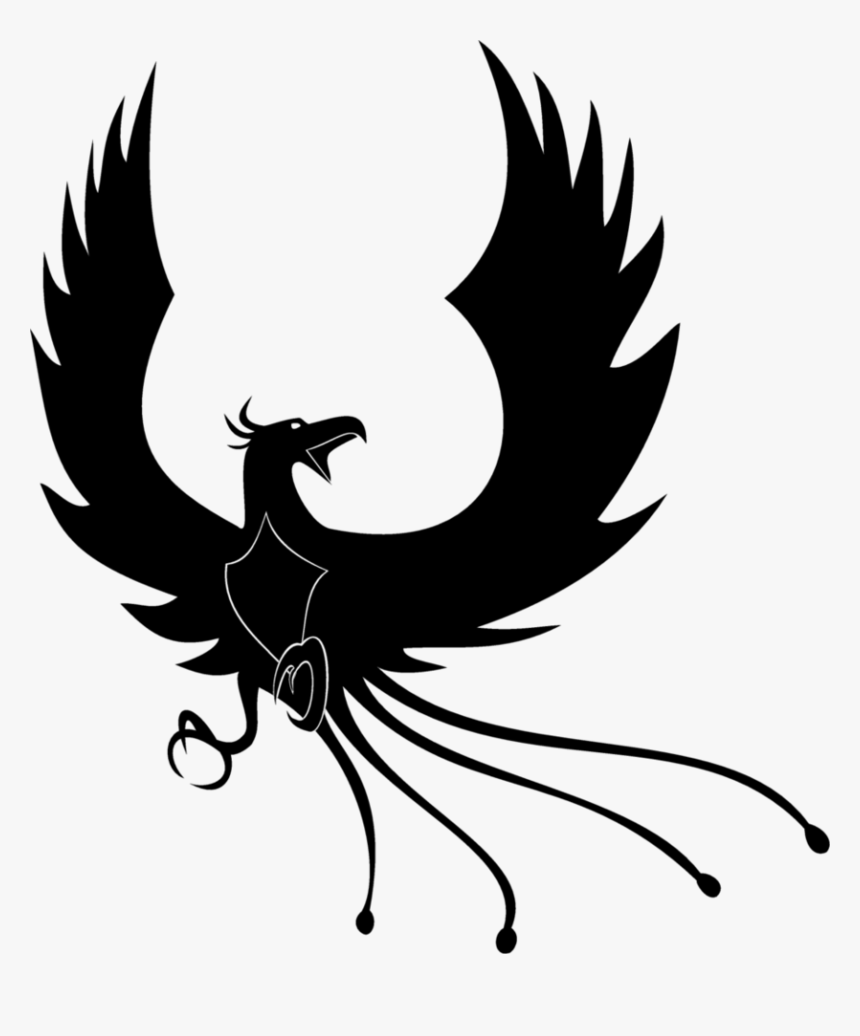 Free Phoenix Clipart Download - Phoenix Silhouette Transparent Background, HD Png Download