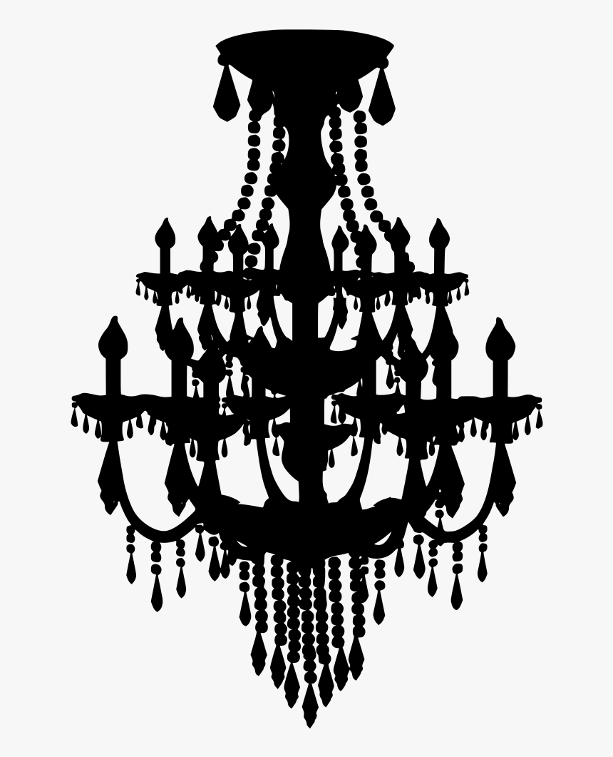 Svg Victorian Illumination Hanging - Chandelier, HD Png Download