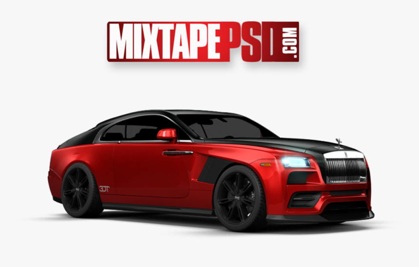 Red Bentley Psd, HD Png Download