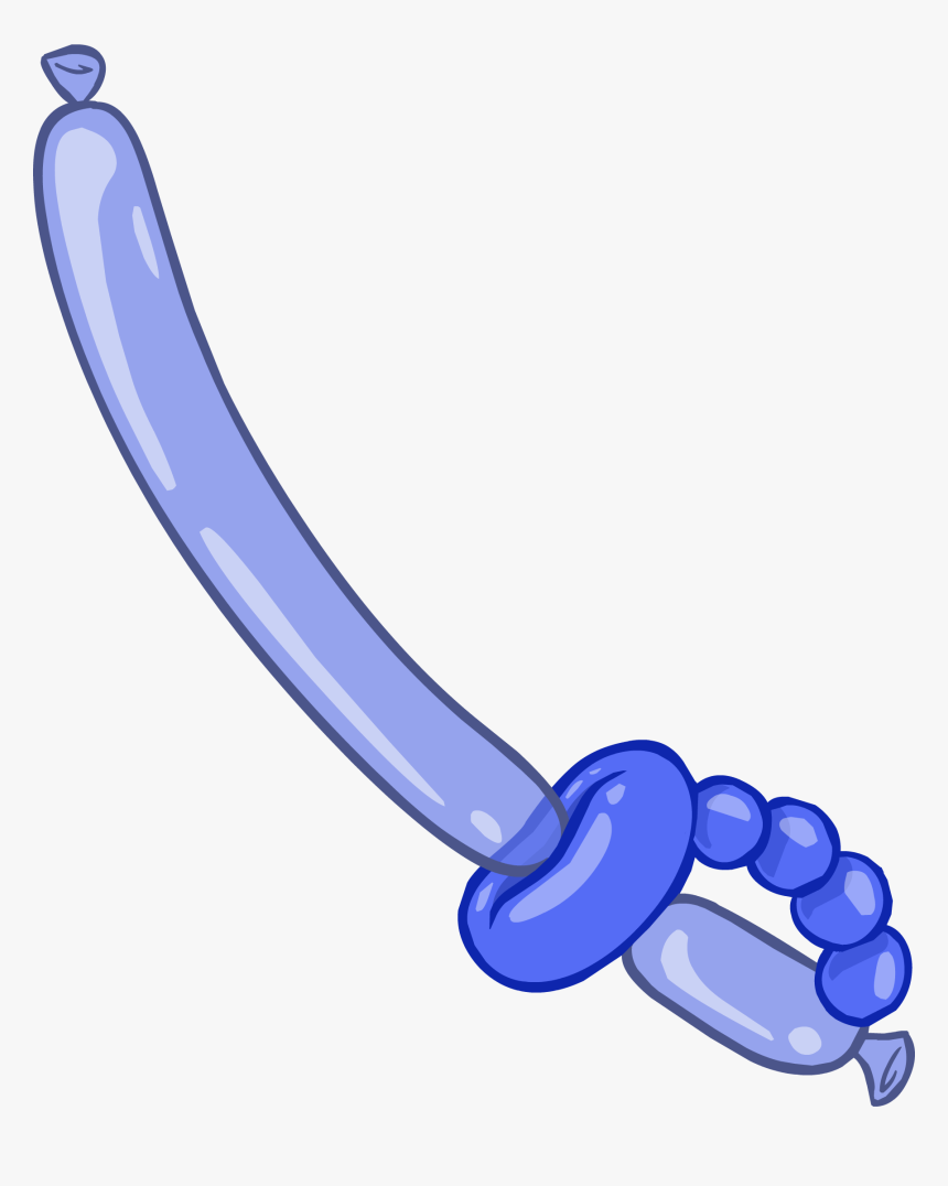 Club Penguin Wiki - Balloon Sword Clipart, HD Png Download