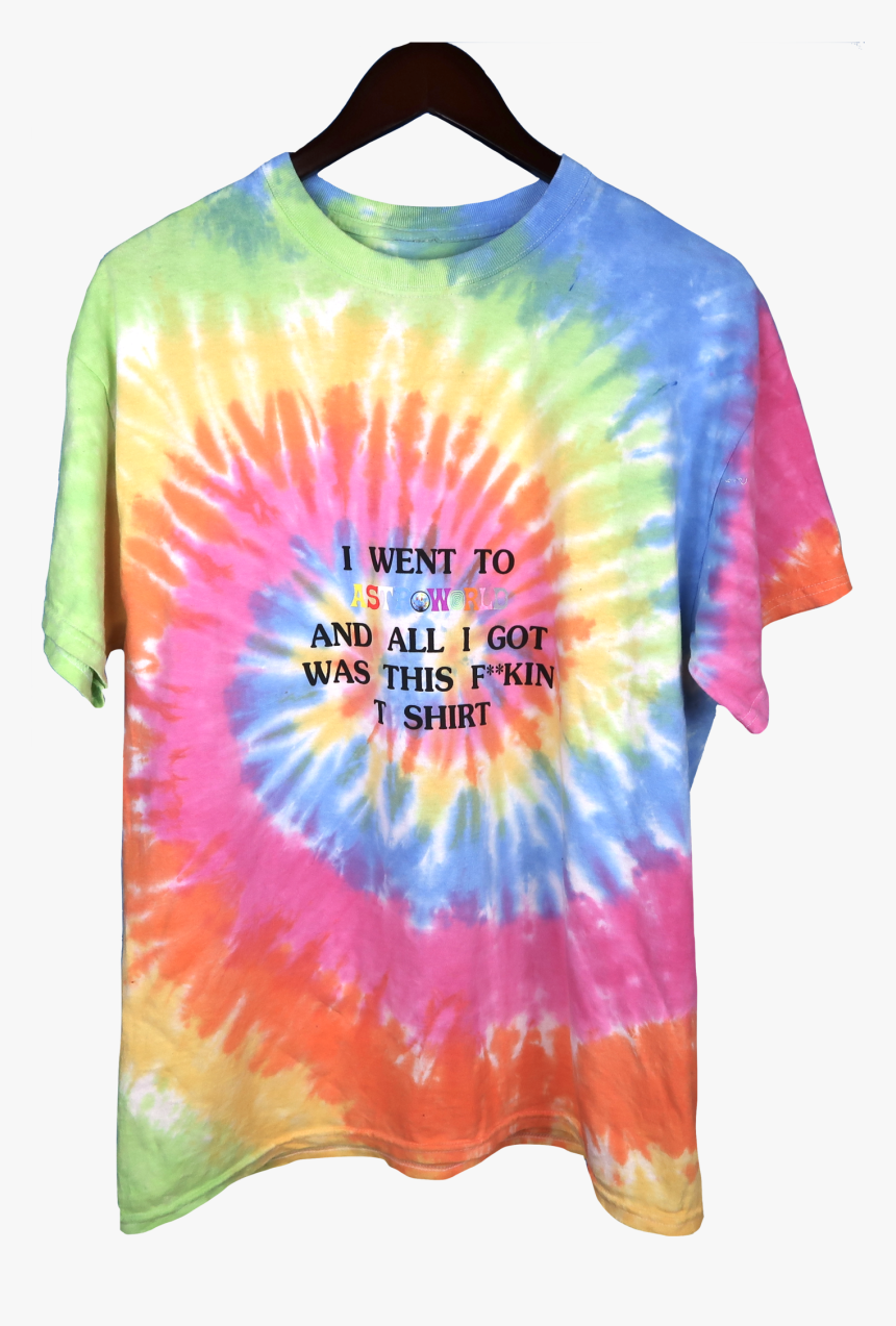 graphic astroworld tie dye sweatshirt