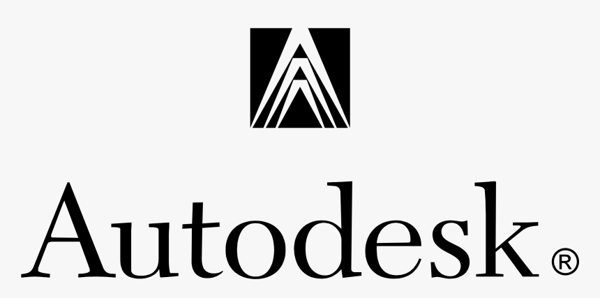 Autodesk Logo Black And White - Triangle, HD Png Download