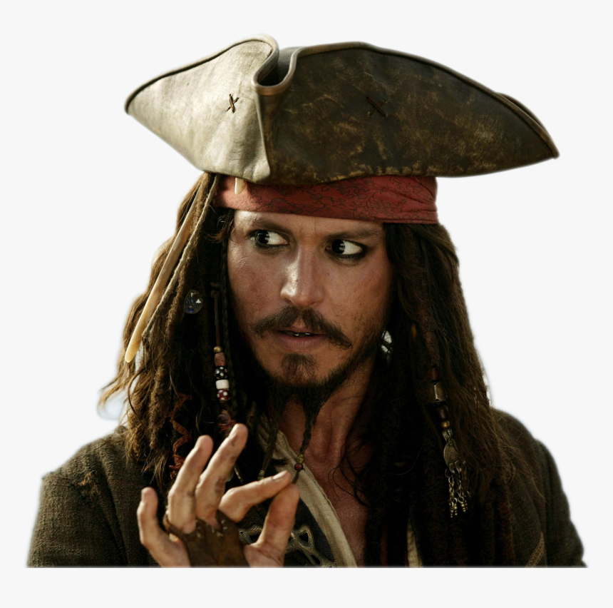 Pirates Of The Caribbean , Png Download - Jack Sparrow, Transparent Png