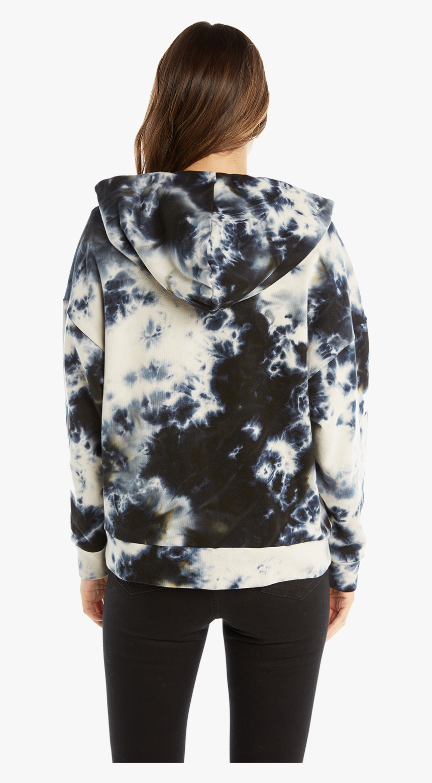 Tie Dye Hoodie In Colour Insignia Blue - Tie Dye Sweater Au, HD Png Download