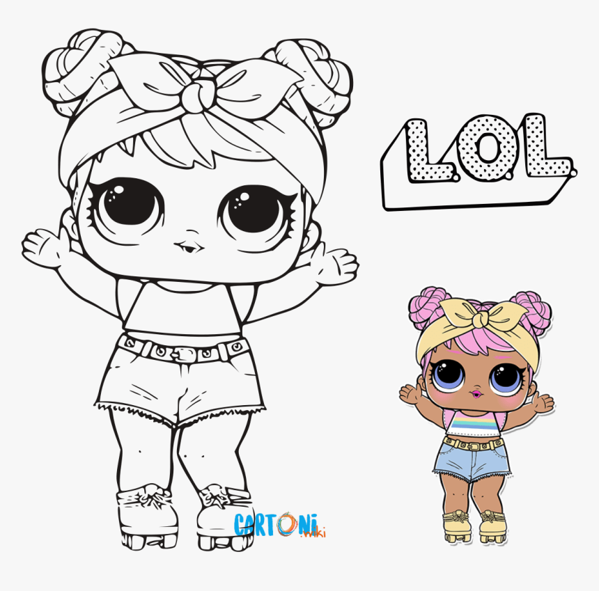 Colora Lol Surprise Serie 3 Dawn - Lol Thank You Stickers, HD Png Download