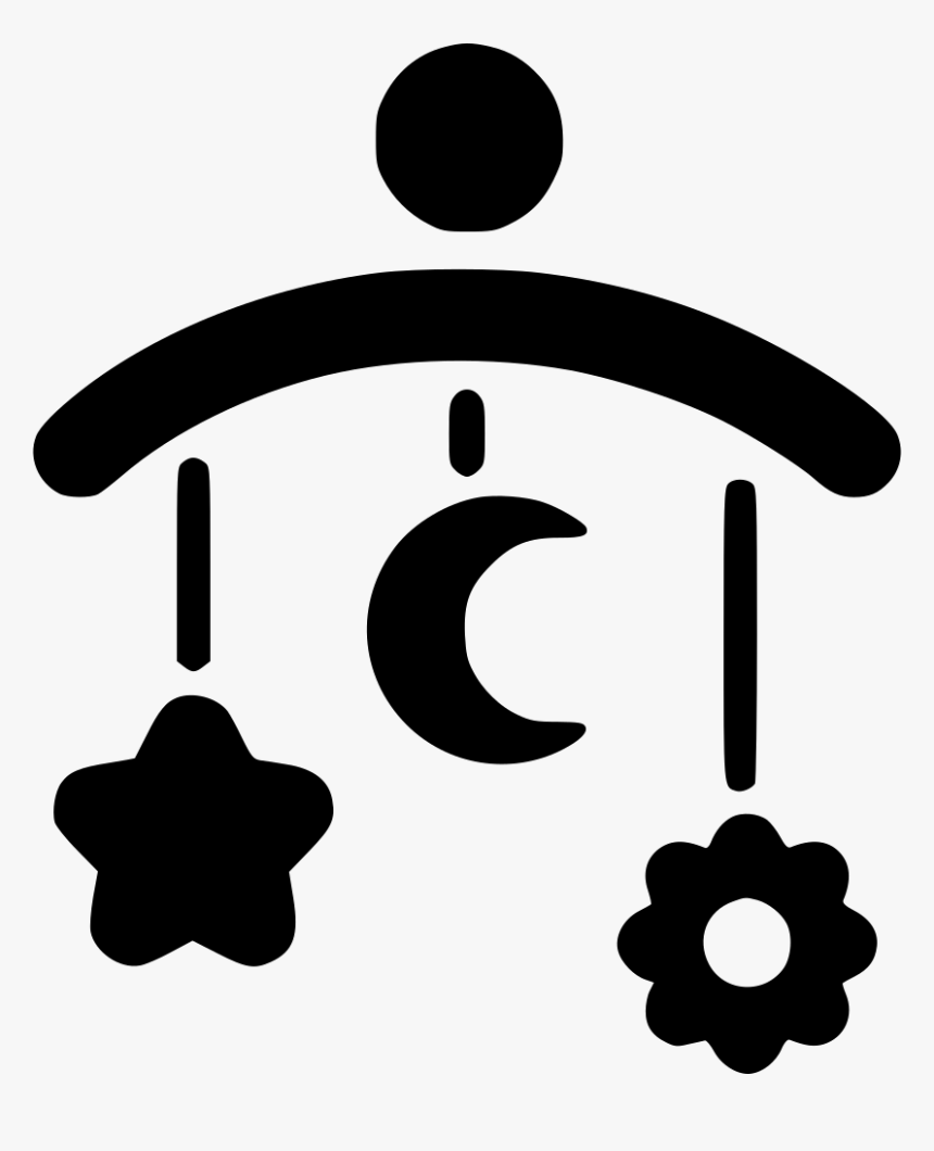 Transparent Crib Png - Crib Mobile Clip Art, Png Download