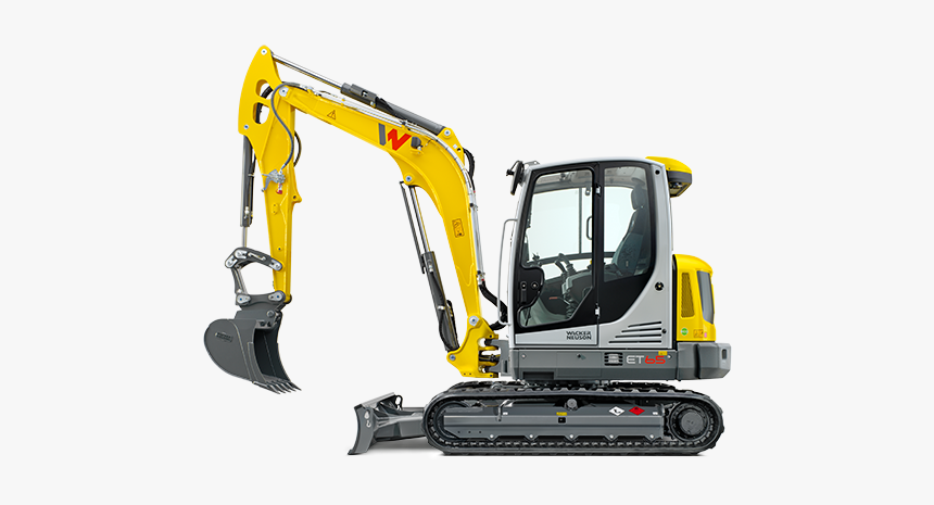 Download This High Resolution Excavator Transparent - Et 65 Wacker Neuson, HD Png Download