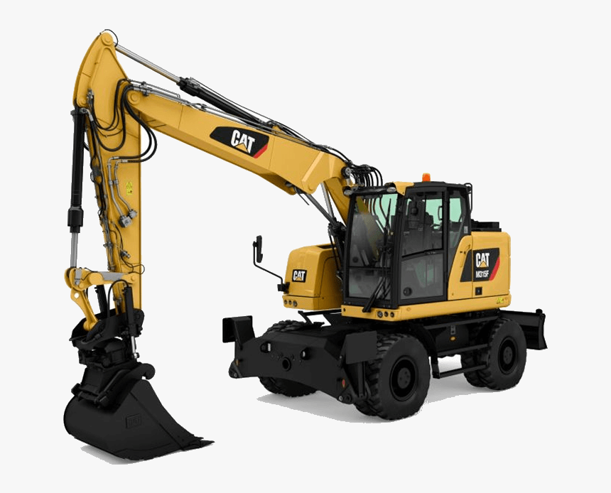 Ute Cat Wheel Excavator - Cat 318 Mobilbagger Modelle, HD Png Download