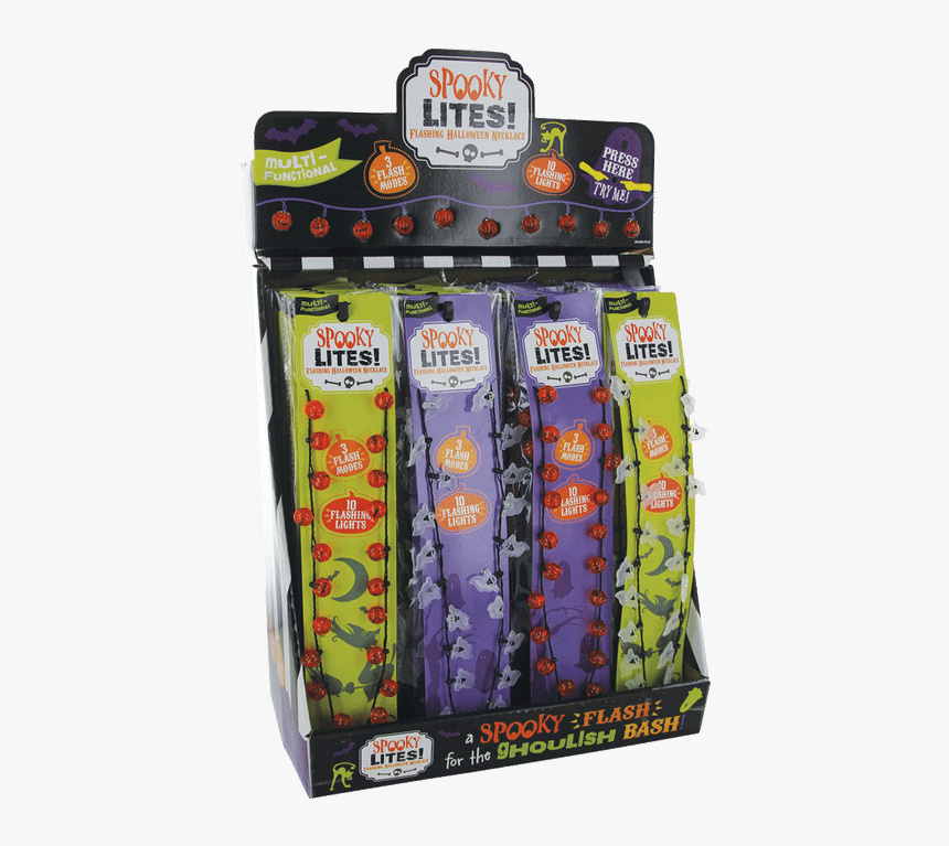 Flashing Necklace - Halloween - Toy, HD Png Download