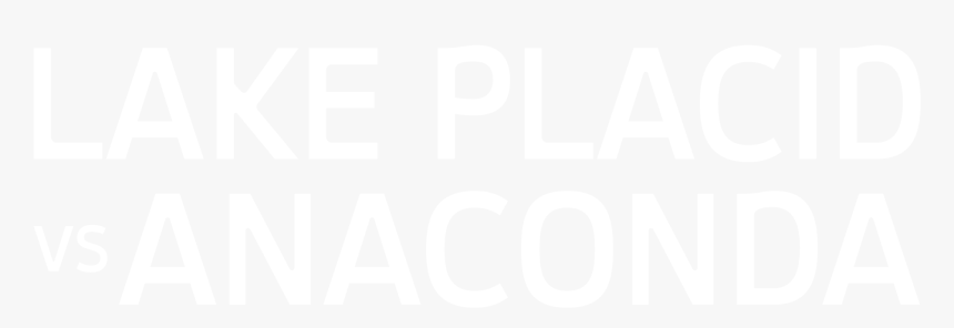 Logo V3 Lakeplacid Anaconda Generic - Lake Placid Vs Anaconda Logo, HD Png Download