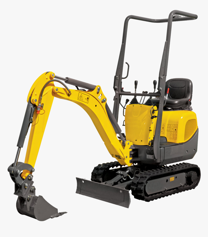 New Mini Excavator - Wacker Neuson Mini Digger, HD Png Download