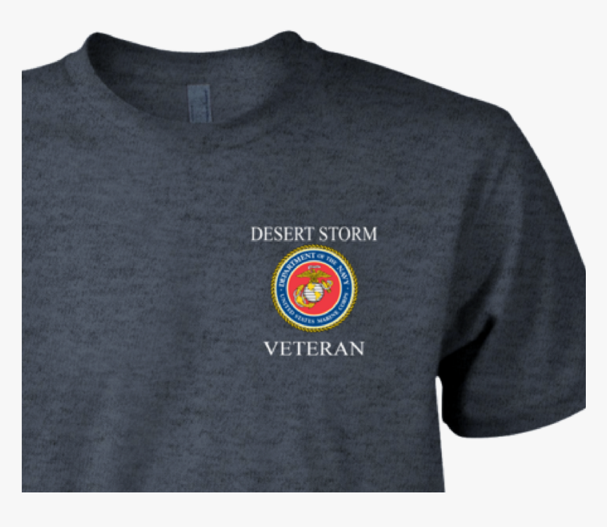 Usmc Desert Storm Veteran T-shirt National Desert Storm - Marine Corps, HD Png Download