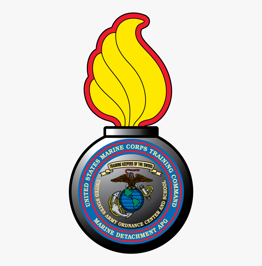 Usmc United State Marine Corp Training Command - Ordnance Usmc, HD Png Download