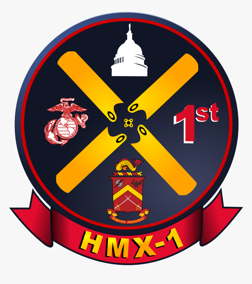 Usmc Svg Dog - Hmx 1 Logo, HD Png Download