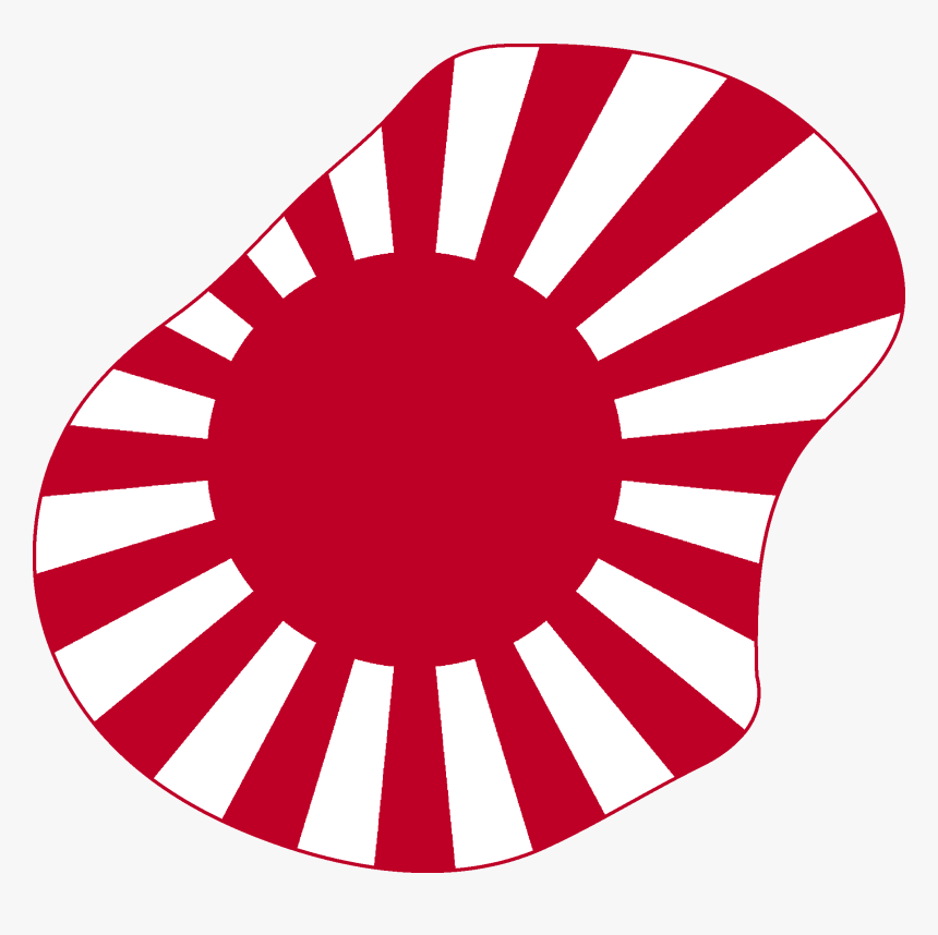 Flag Map Of Nauru (1942 - Japanese Flag, HD Png Download