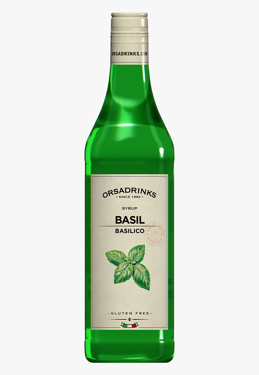Odk Basil-syrup - Odk Amaretto Syrup, HD Png Download