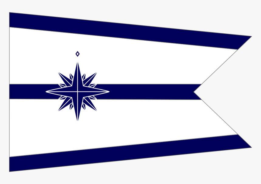 海上 保安 庁 長官 旗, HD Png Download