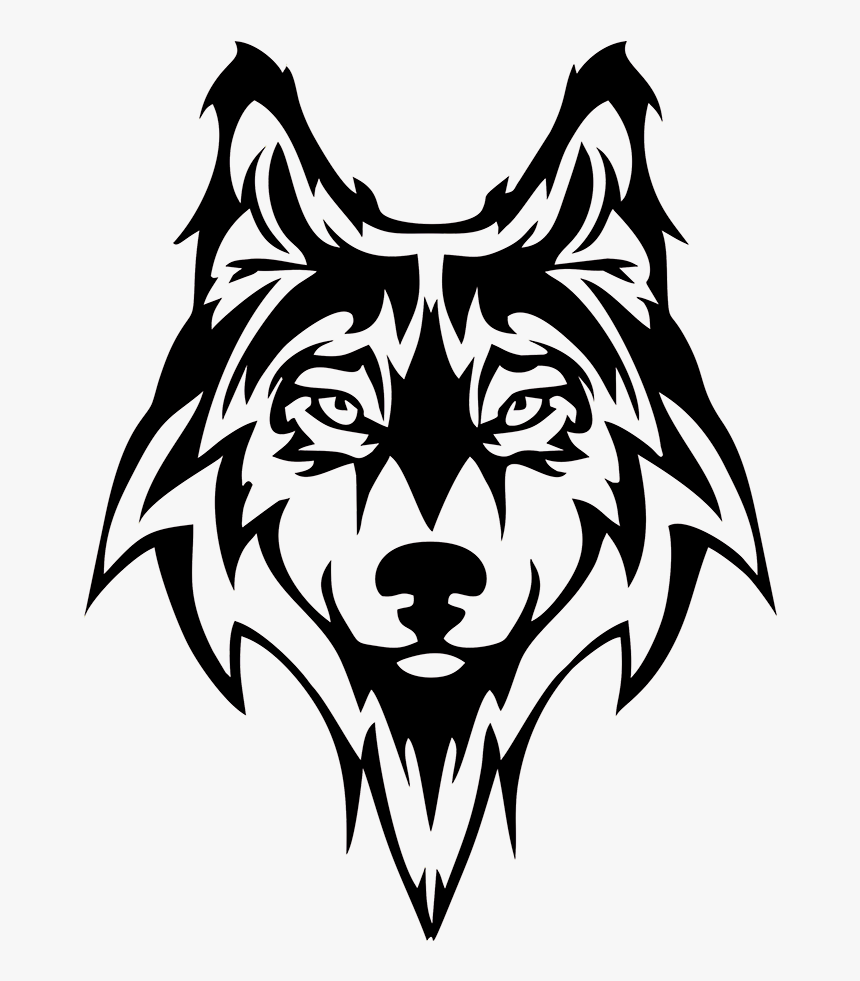Wolf Dog Doggy Snout Jdm Auto Car Bumper Window Vinyl - Wolf Head Clipart Png, Transparent Png