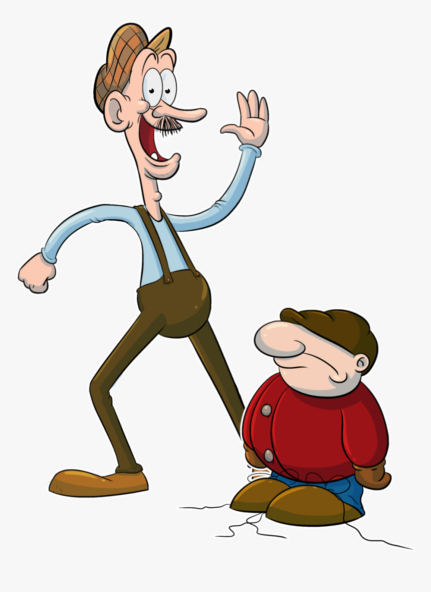 Basil And Earnie - Cartoon, HD Png Download