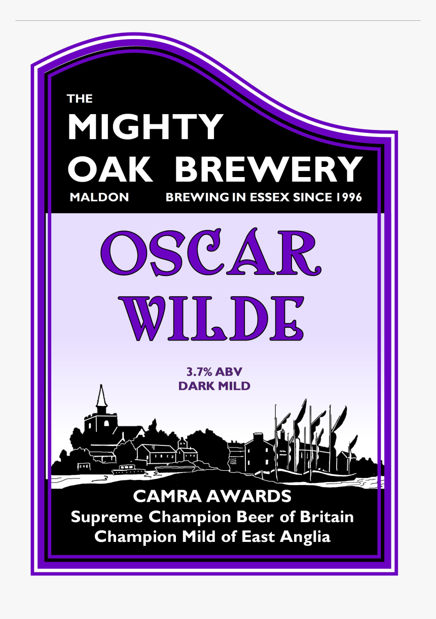 Mighty Oak Brewing Company, Maldon, Essex Maldon, Essex - Mighty Oak Oscar Wilde, HD Png Download