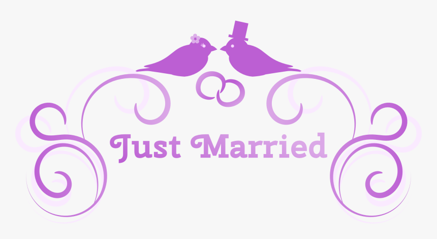 Purple Wedding Clip Art, HD Png Download