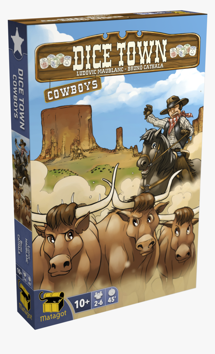 Dice Town Cowboy Expansion, HD Png Download