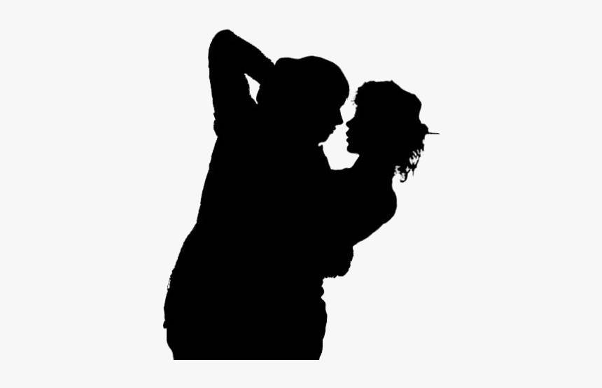 Married Couple Png Transparent Images - Silhouette, Png Download
