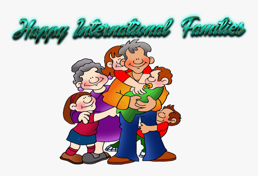 Happy International Day Of Families Png Clipart - Roles And Responsibilities Of Family Members Ppt, Transparent Png