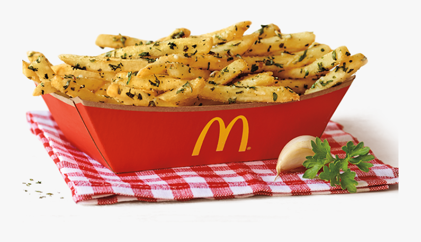 Transparent Mcdonalds Fries Clipart - Herb And Garlic Seasoned Fries Mcdonalds, HD Png Download