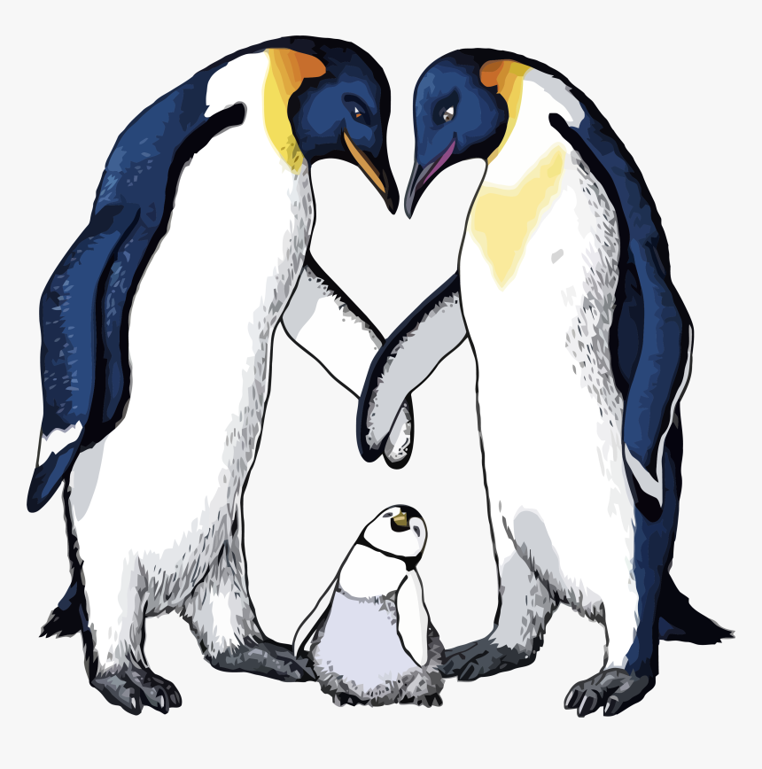Happy Feet Family Clipart Png - Only Child Family, Transparent Png