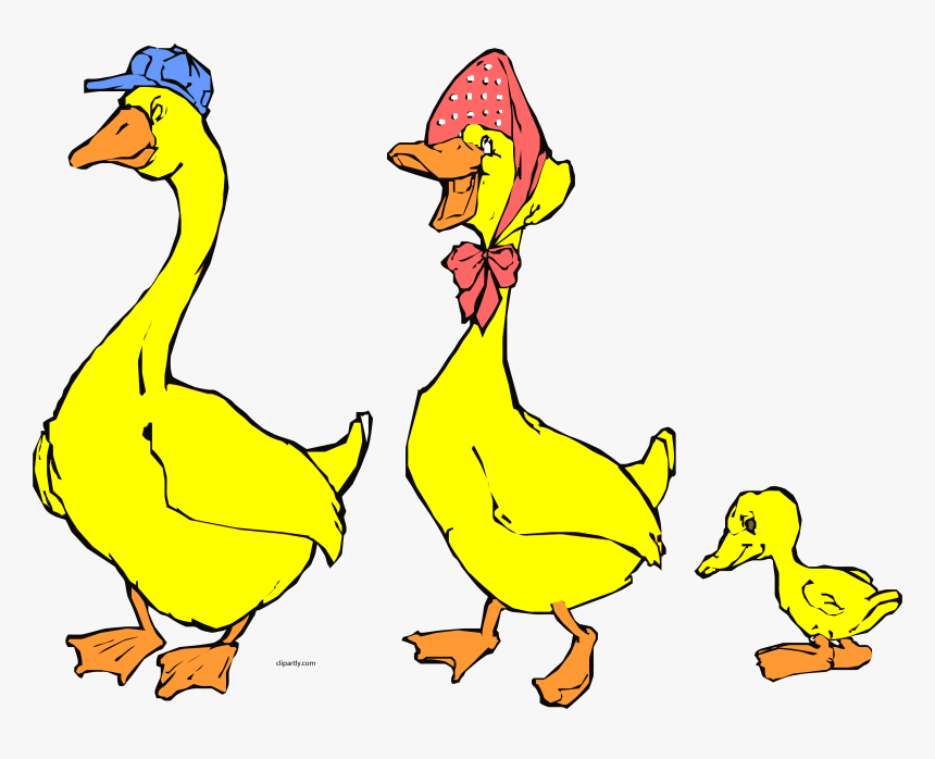 Family Duck Clipart Png - Duck Family Clipart, Transparent Png