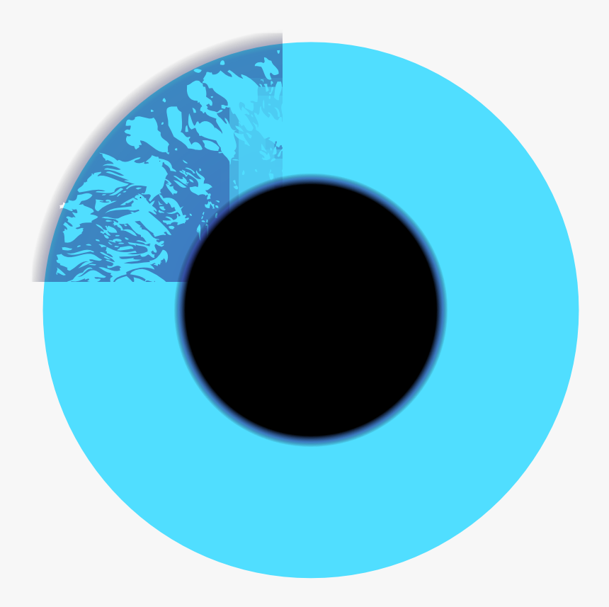 Custom Blue Eye Ball Mugs - Circle, HD Png Download