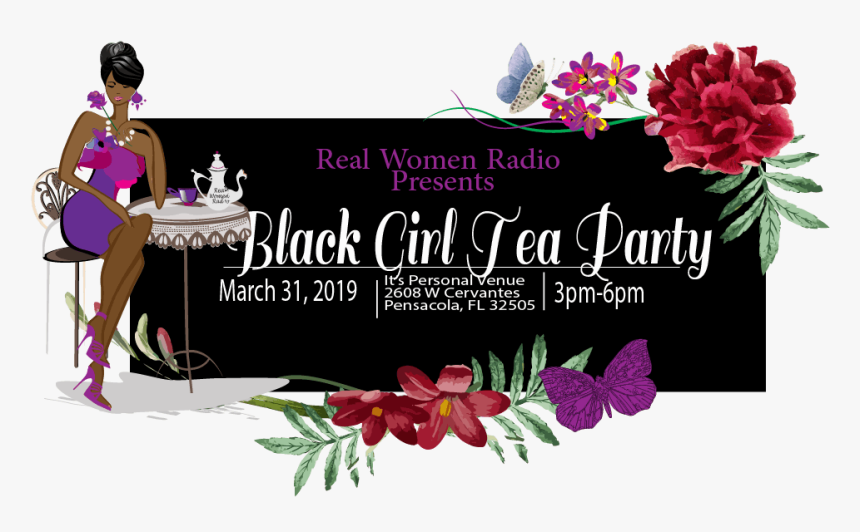 Black Girl Tea Party, HD Png Download