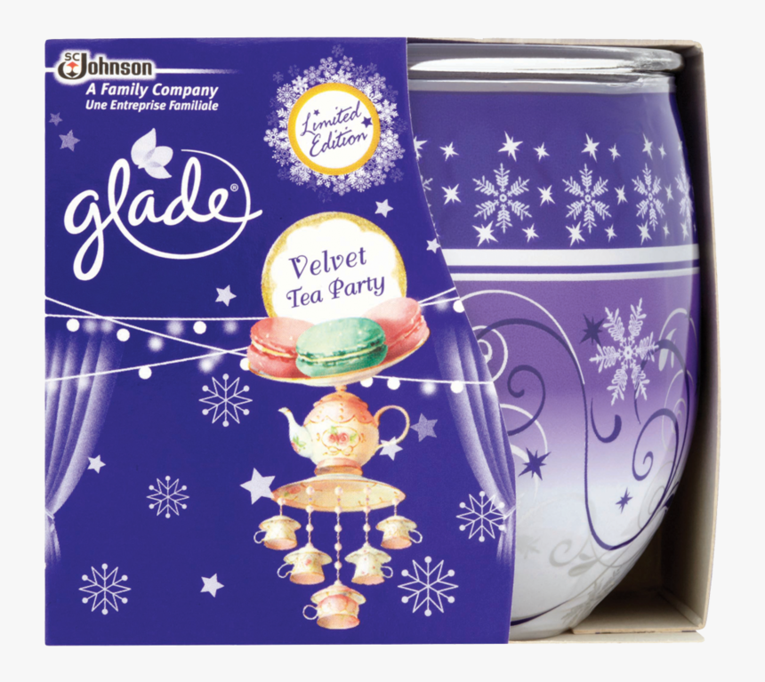 Glade Velvet Tea Party Candle, HD Png Download