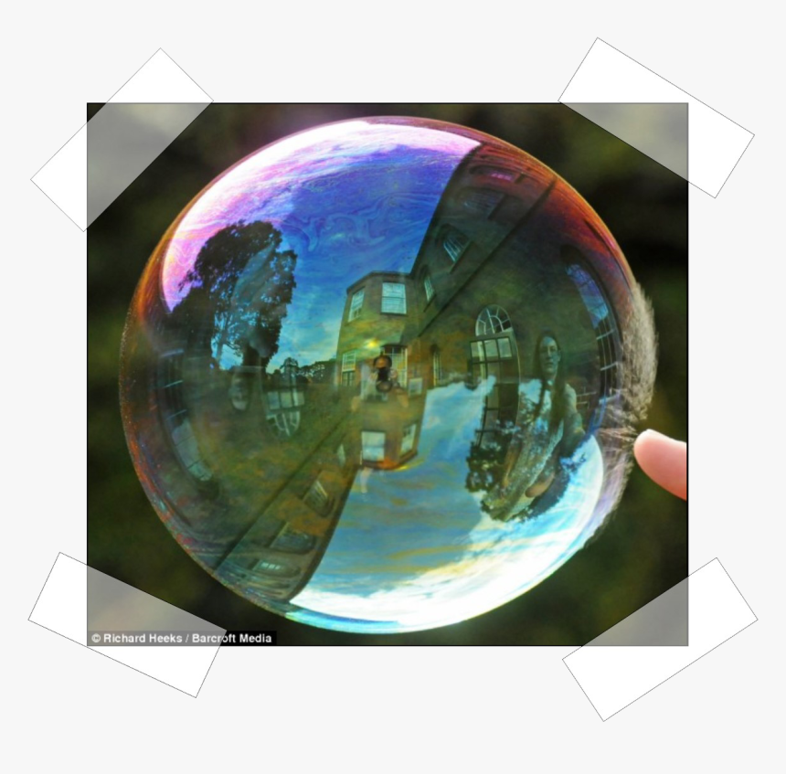The Fictive Buble - Soap Bubbles, HD Png Download