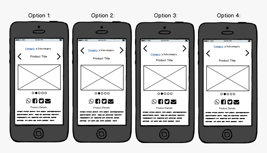 Mockups - Previous Next Mobile, HD Png Download