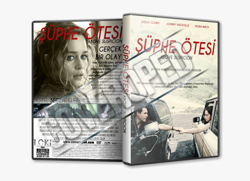 Turkish Dvd Cover Pirated - Above Suspicion 2018 Dvd, HD Png Download