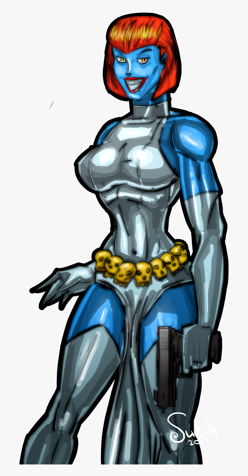 Marvel Comics Mystique Png - Portable Network Graphics, Transparent Png