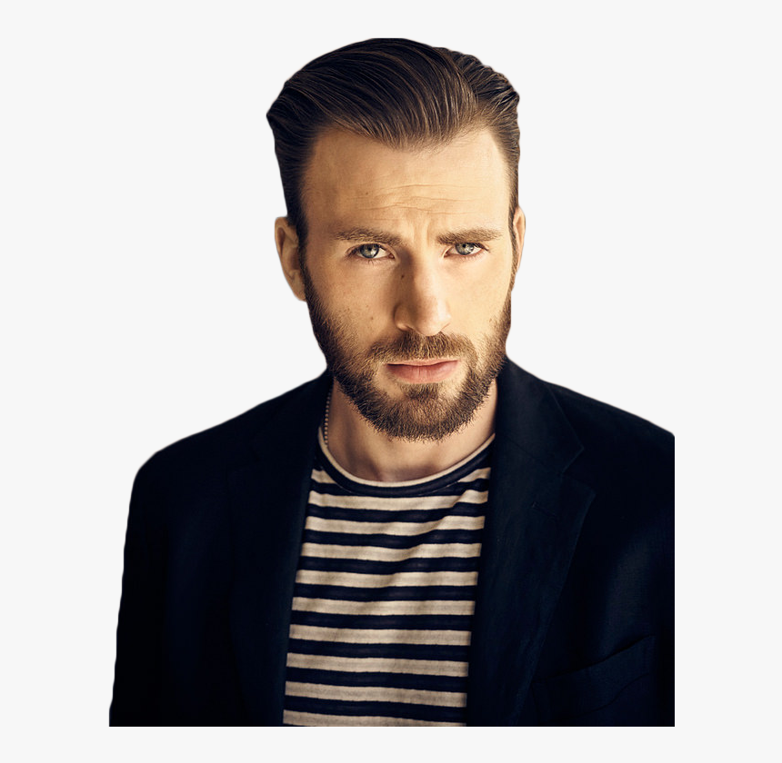 Chris Evans Transparent , Png Download - Chris Evans Captain America 40s Hair, Png Download