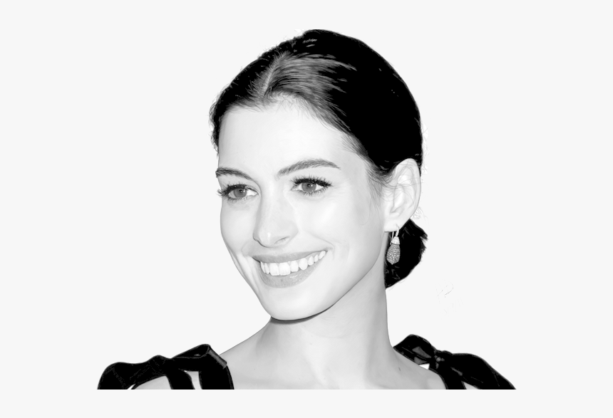 Anne Hathaway Drawing, HD Png Download
